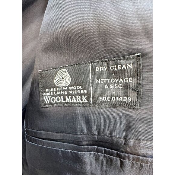 Lauren Ralph Lauren Mens Wool Suit Jacket Blazer Size 44R Grey Classic - Picture 3 of 14